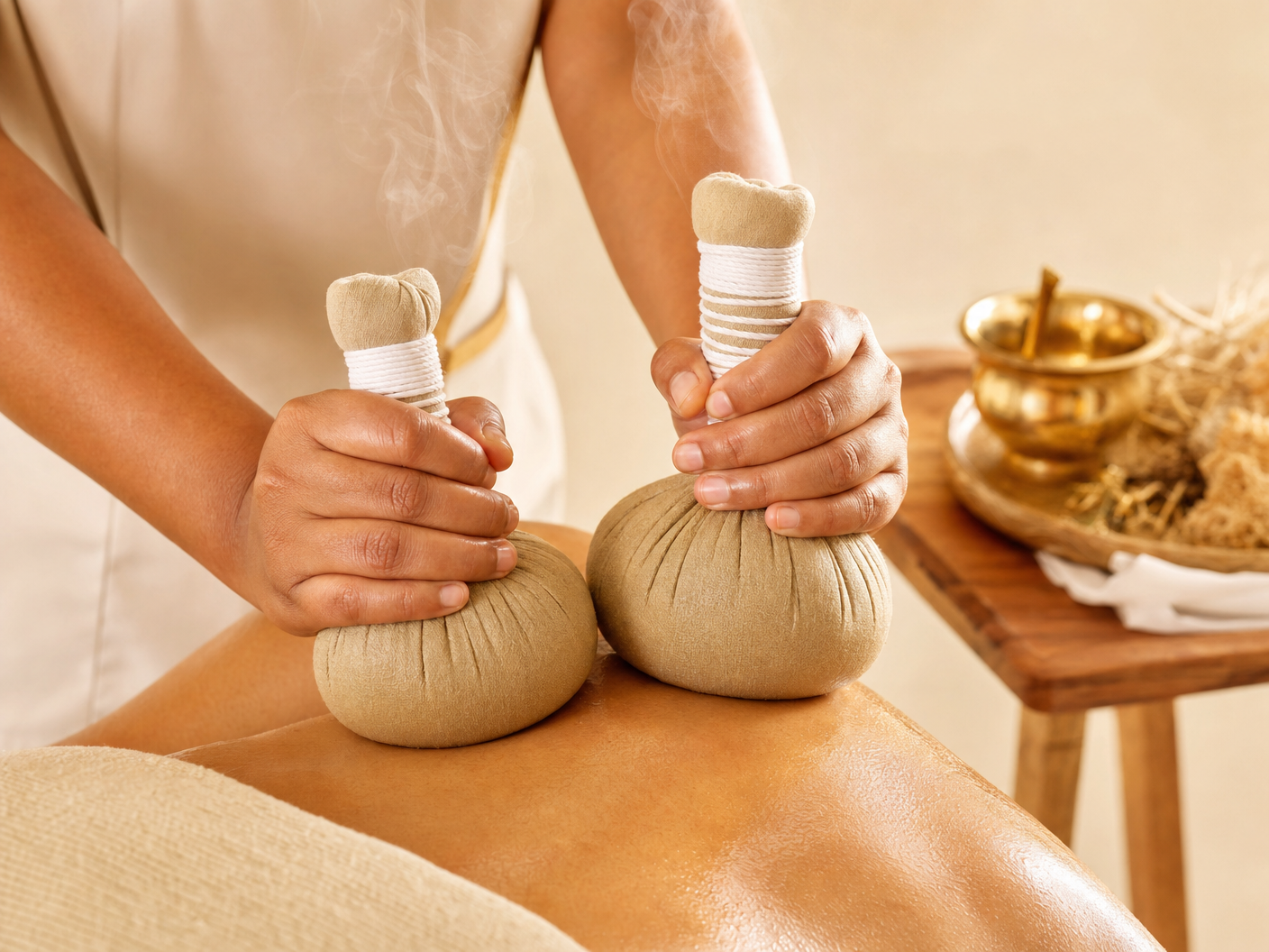 Pinda Sveda – Kräuterbeutel-Massage – FußWerk Massagen Osnabrück